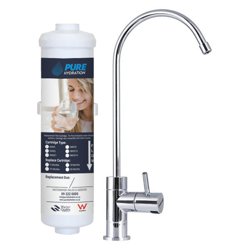 Undersink 2 Year GAC-KDF Self-Contained Cartridge W/Tap – Pure Hydration