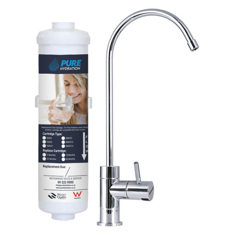 Undersink 1 Year GAC Self-Contained Cartridge W/Tap